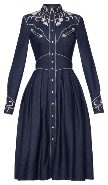 Jolene Dress denim - Dresses