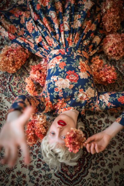 Judy Dress vintage floral - Dresses