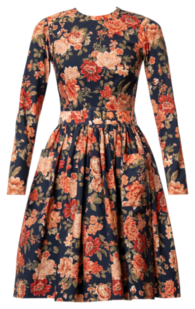 Judy Dress vintage floral - Dresses