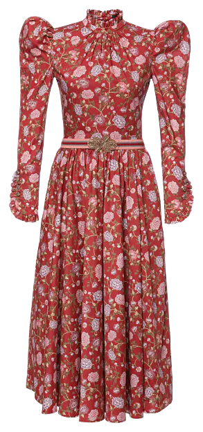 Kirsty Dress peony - Dresses
