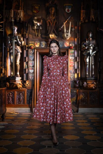 Kirsty Dress peony - Dresses