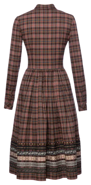 Liane Kleid cabernet - Kleider