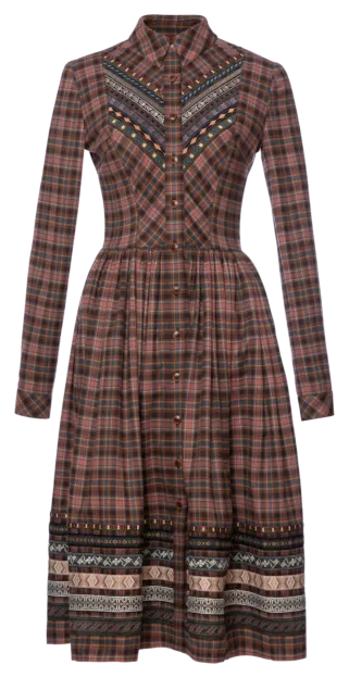 Liane Kleid cabernet - Kleider