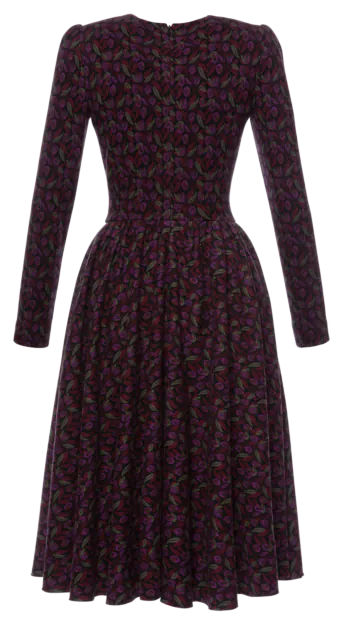 Lisa Kleid schwarzbeer - Kleider