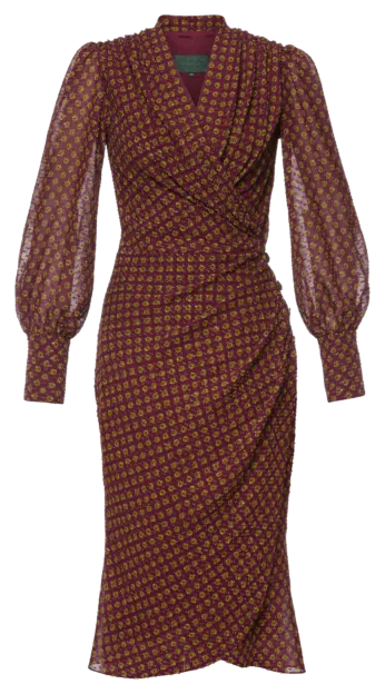 Lorna Kleid claret - Kleider