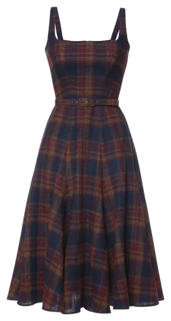 Madison Kleid plaid - Kleider