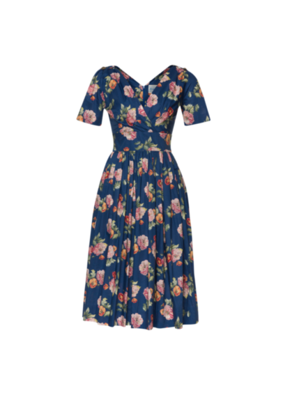 Marina Kleid midnight bloom - Kleider