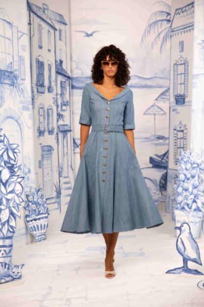 Marinella Kleid frosted denim - Alle Produkte
