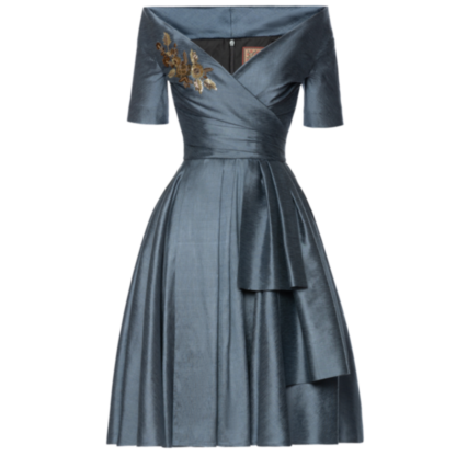 Martini Dress blue diamond - Kleider
