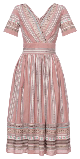 Mimi Kleid rosewood - Kleider