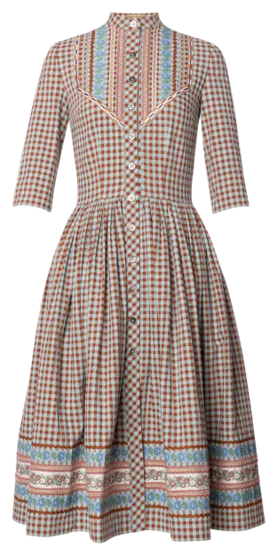 Nannie Kleid chocolate chip mint - Kleider