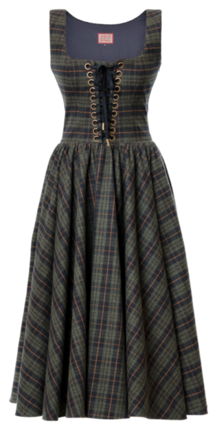 Nikoletta Kleid dark flannel - Alle Produkte