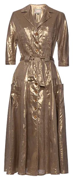 Olivia Kleid gold - Kleider