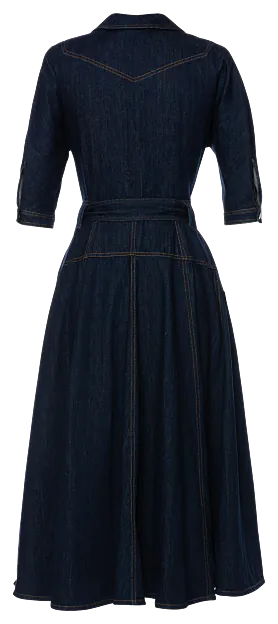 Olivia Kleid denim - Kleider