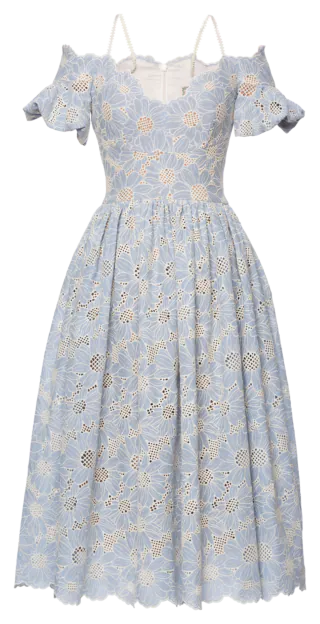 Ophelia Dress cornflower - Dresses
