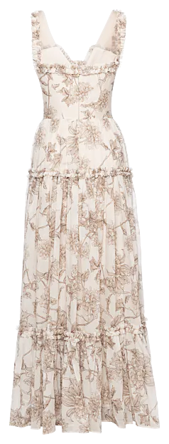Ottavia Kleid petalo marrone - Kleider