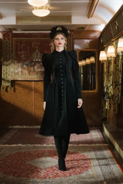 Portrait Kleid one color - Kleider