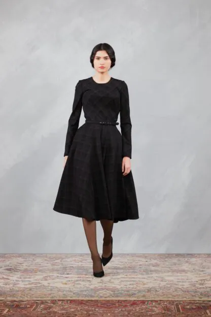 Promotion Kleid graphite check - Kleider