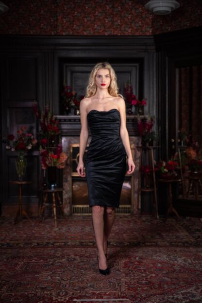 Sculpture Dress jet black - Dresses