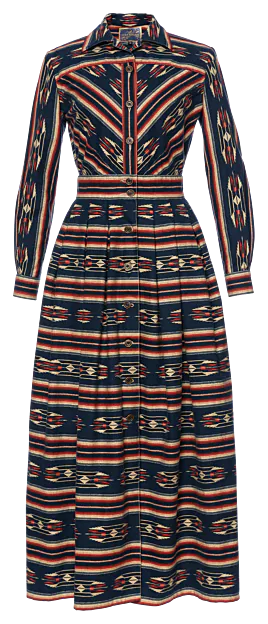 Sierra Dress arrowhead blanket - Dresses
