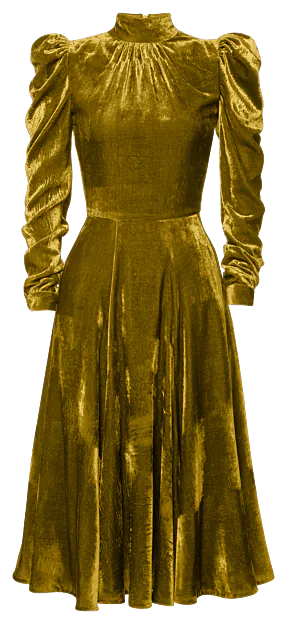 Superstition Dress chartreuse - Dresses
