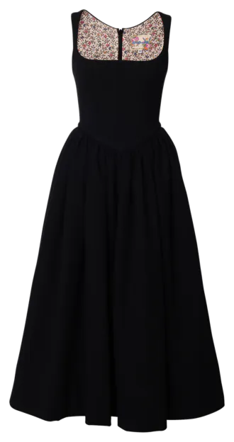 Tessa Kleid black tulip - Kleider