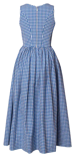 Tessa Kleid blue gingham - Kleider