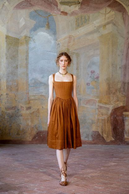 Tessa Dress fango - Dresses