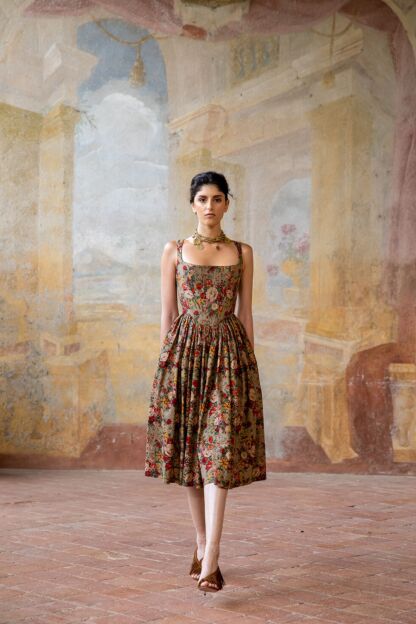 Tessa Dress gioco di rose - All Products