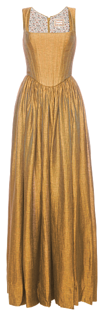 Theodora Dress biscotto - Archive