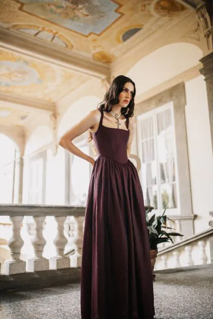 Theodora Kleid viola - Kleider