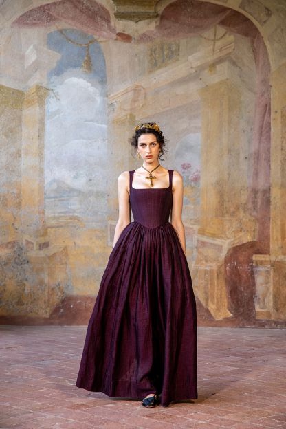 Theodora Kleid viola - Kleider