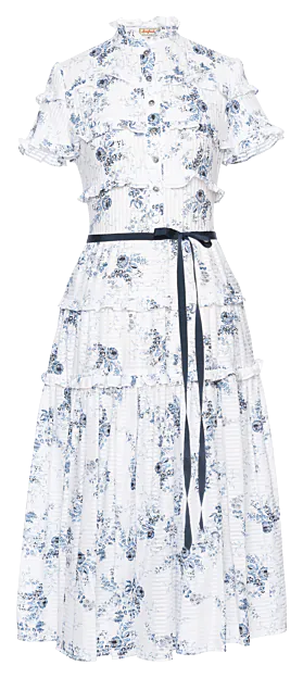 Vittoria Dress porcellana - Dresses