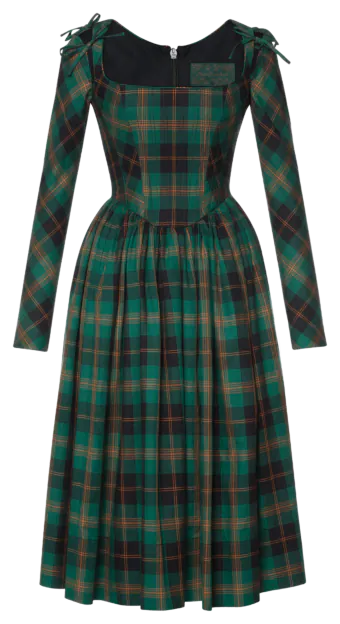 Vivienne Dress pine - Dresses