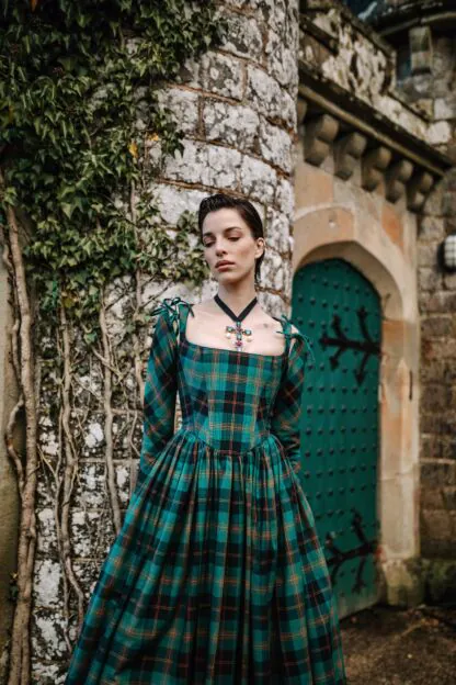 Vivienne Dress pine - Dresses