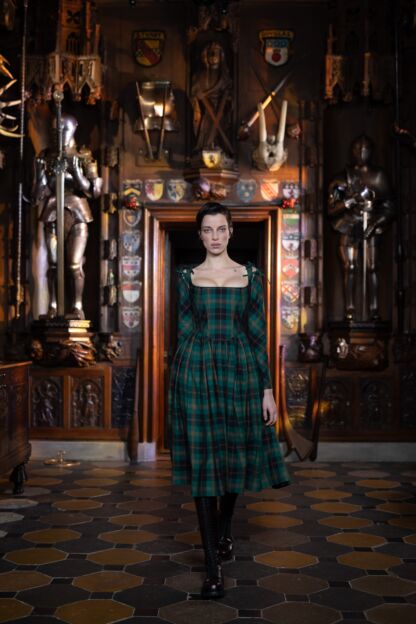 Vivienne Dress pine - Dresses