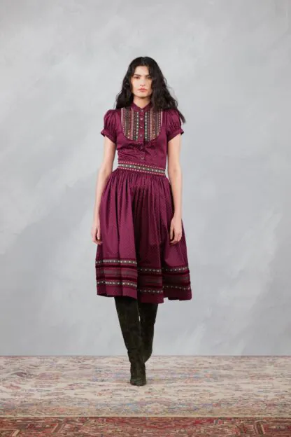 Wally Dress grape - Dresses