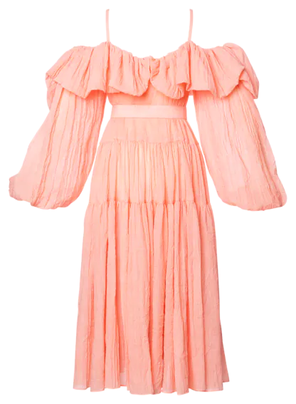 Whimsy Kleid peach fuzz - Kleider