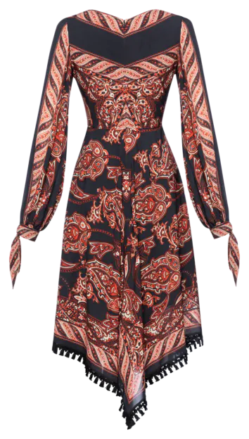 Wild Side Kleid night paisley - Kleider