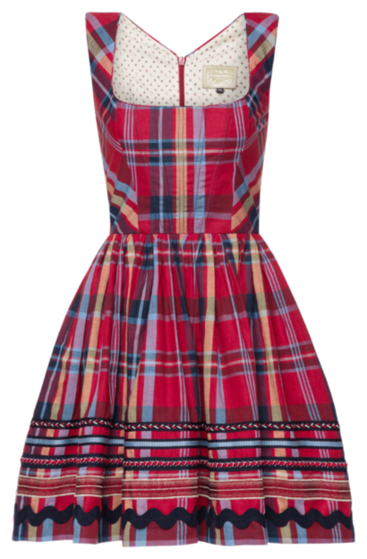 Zilly Dress summer tartan - Tradition