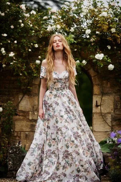 English Rose Robe one color - Kleider