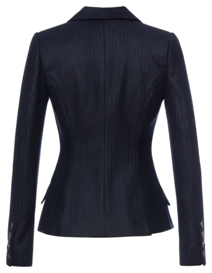 【感謝価格】 Architect Jacket Hoschek Lena by Coats & Jackets - blue midnight Jacket Outer