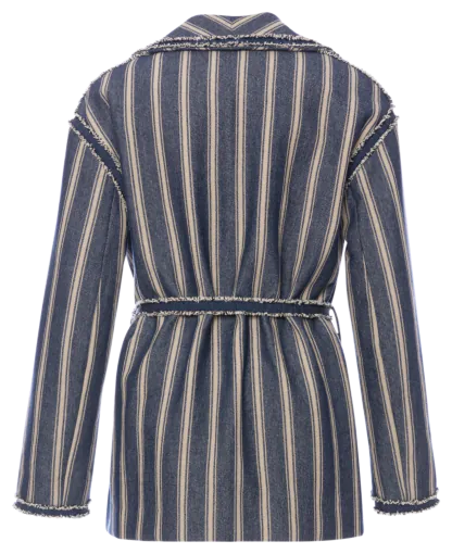 Hodge Podge Jacket denim stripes - Jackets & Coats