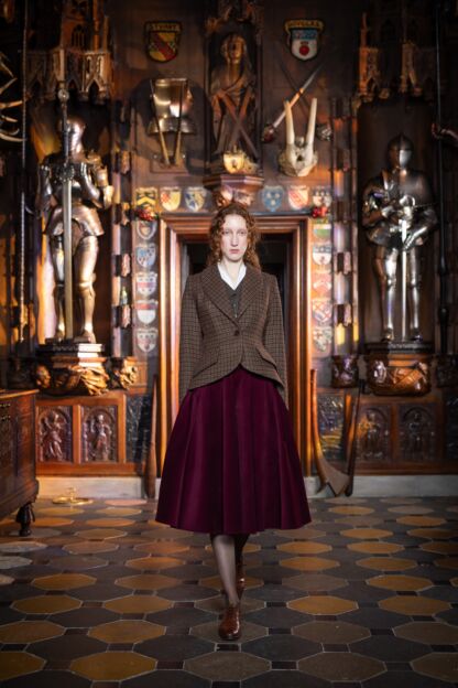 Julia Skirt mulled wine - Winter Sale
