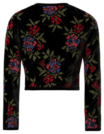 Trixie Jacket velvet rose - Jackets & Coats by Lena Hoschek