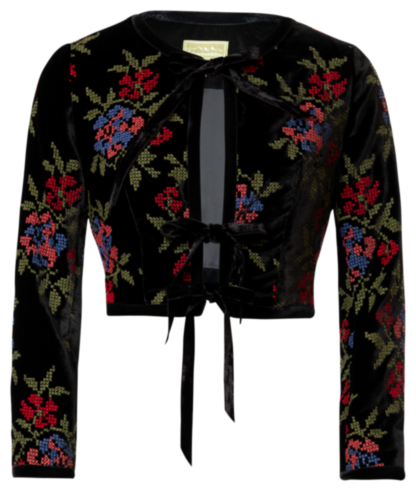 Trixie Jacket velvet rose - Tradition