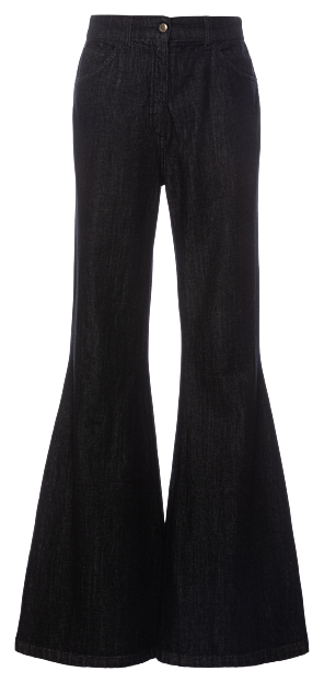 Cheryl Hose black denim - Hosen