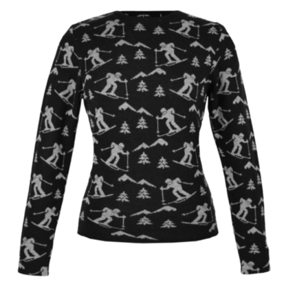 Alpine Resort Stricktop skiers black - Alle Produkte