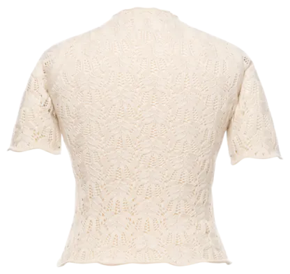 Choupette Knitted Top cremosa - Knitwear