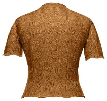 Choupette Knitted Top marrone - Knitwear